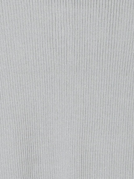 スキッパーポロリブニット《2025summer catalog item》（グレー/チャコールグレー/カーキ）｜Te chichi（テチチ）通販