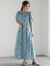 【LIBERTY】フレアーワンピース《2025summer catalog item》（ベージュ）｜Te chichi（テチチ）通販