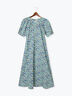 【LIBERTY】フレアーワンピース《2025summer catalog item》（ベージュ/グリーン）｜Te chichi（テチチ）通販