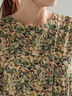 【LIBERTY】シャーリングワンピース《2025summer catalog item》（ブラック/ブルー）｜Te chichi（テチチ）通販