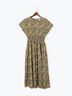 【LIBERTY】シャーリングワンピース《2025summer catalog item》（ブラック/ブルー）｜Te chichi（テチチ）通販