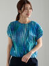 【LIBERTY】パフスリーブブラウス《2025summer catalog item》（ブルー）｜Te chichi（テチチ）通販
