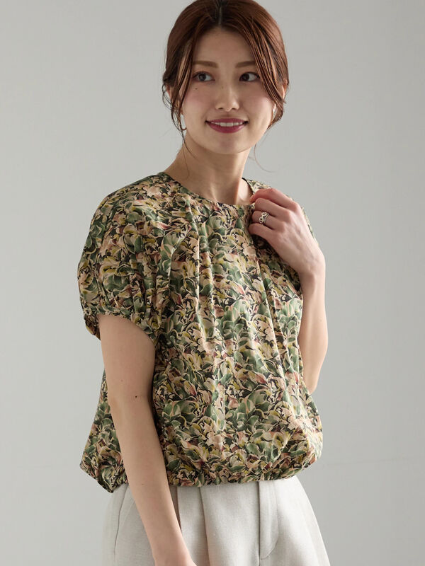 セール】 【LIBERTY】パフスリーブブラウス《2025summer catalog
