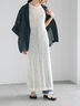 メッシュニットワンピース《2025summer catalog item》（オフホワイト/ブラック）｜Te chichi（テチチ）通販