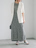 メッシュニットワンピース《2025summer catalog item》（オフホワイト/ブラック）｜Te chichi（テチチ）通販