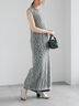 メッシュニットワンピース《2025summer catalog item》（オフホワイト/ブラック）｜Te chichi（テチチ）通販