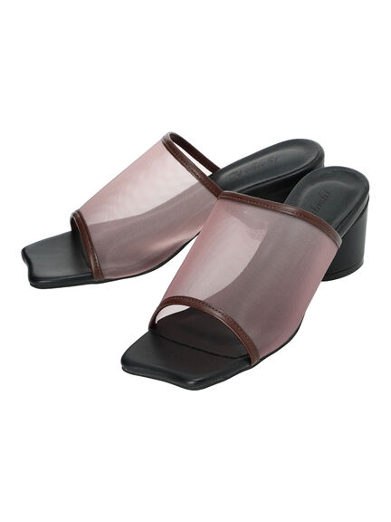 チュールミュール《2025summer catalog item》（シルバー/ダークブラウン）｜Te chichi（テチチ）通販