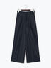 デニムライクワイドパンツ（セットアップ可）《2025summer catalog item》（ネイビー）｜Te chichi（テチチ）通販