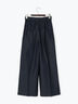 デニムライクワイドパンツ（セットアップ可）《2025summer catalog item》（ネイビー）｜Te chichi（テチチ）通販