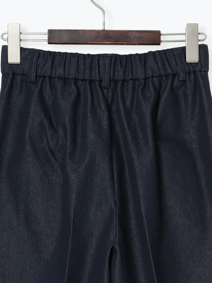 デニムライクワイドパンツ（セットアップ可）《2025summer catalog item》（ネイビー）｜Te chichi（テチチ）通販