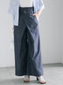 ハイウエストワイドチノパンツ《2025summer catalog item》（ブルー）｜Te chichi（テチチ）通販