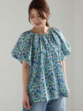 【LIBERTY】バルーンスリーブブラウス《2025summer catalog item》（ベージュ）｜Te chichi（テチチ）通販