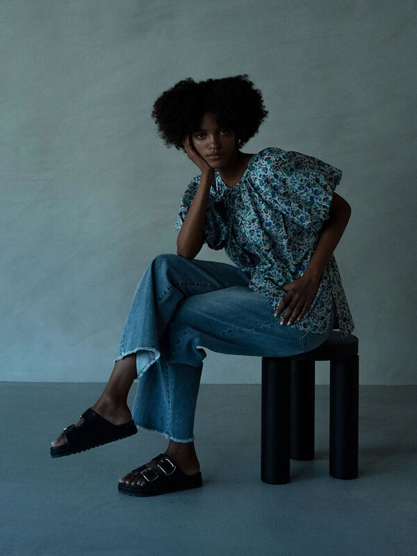 LIBERTY】バルーンスリーブブラウス《2025summer catalog item
