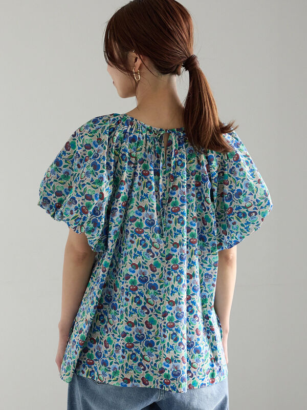 LIBERTY】バルーンスリーブブラウス《2025summer catalog item
