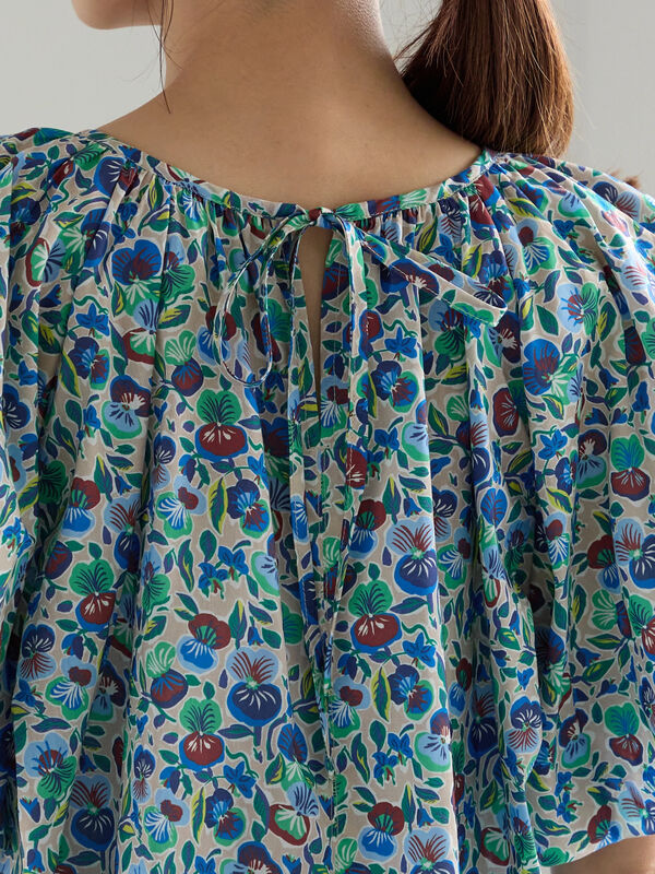 LIBERTY】バルーンスリーブブラウス《2025summer catalog item