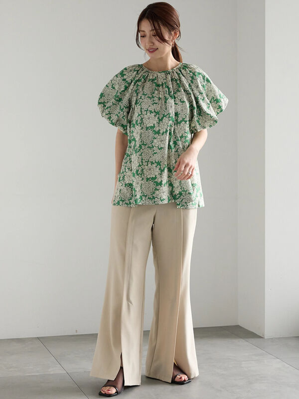 LIBERTY】バルーンスリーブブラウス《2025summer catalog item