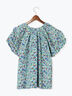 【LIBERTY】バルーンスリーブブラウス《2025summer catalog item》（ベージュ/グリーン）｜Te chichi（テチチ）通販