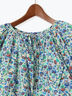 【LIBERTY】バルーンスリーブブラウス《2025summer catalog item》（ベージュ/グリーン）｜Te chichi（テチチ）通販