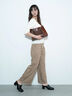 バックオープンブークレプルオーバー《2025summer catalog item》（オフホワイト/チャコールグレー/ブラウン）｜Te chichi（テチチ）通販
