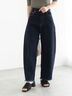 【松井愛莉着用】カーブDenimパンツ《2025summer catalog item》（オフホワイト/サックスブルー/ネイビー）｜Te chichi（テチチ）通販