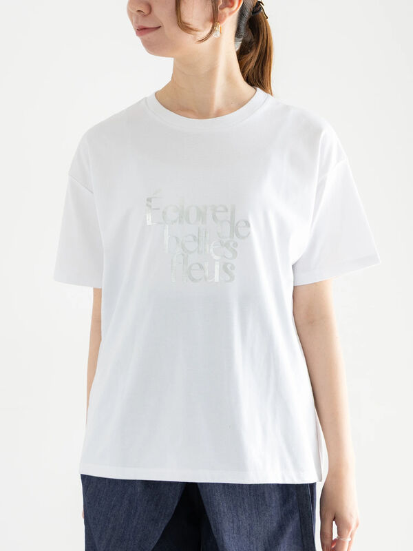 セール】 デザインロゴプリントTシャツ《2025summer catalog item