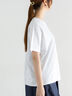 デザインロゴプリントTシャツ《2025summer catalog item》（シルバー/チャコールグレー/ブラック）｜Te chichi（テチチ）通販