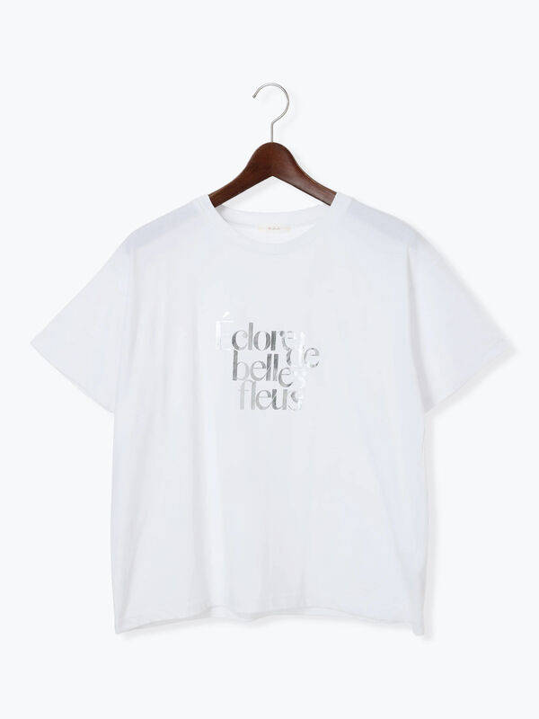 セール】 デザインロゴプリントTシャツ《2025summer catalog