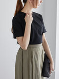【近赤外線CUT】半袖ベーシックTシャツ（ブラック）｜Te chichi（テチチ）通販
