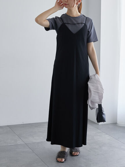 【近赤外線CUT】半袖ベーシックTシャツ（オフホワイト/チャコールグレー/ブラック/オリーブ）｜Te chichi（テチチ）通販