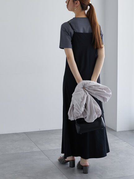 【近赤外線CUT】半袖ベーシックTシャツ（オフホワイト/チャコールグレー/ブラック/オリーブ）｜Te chichi（テチチ）通販
