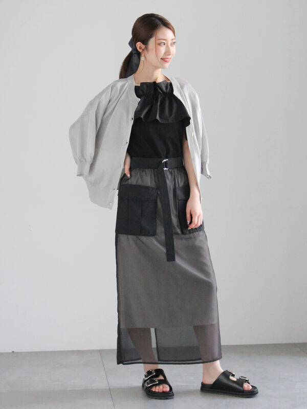 トップス cococh OUTBRA カップ付太タンクトップ[品番：PA000013859]｜coca（コカ