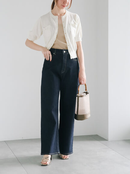【松井愛莉着用】デザインストラップカップ付きキャミソール《2025summer catalog item》（オフホワイト/ブラック/ベージュ）｜Te chichi（テチチ）通販