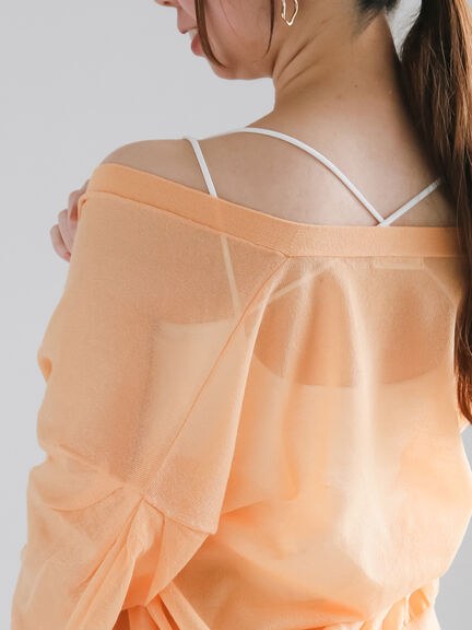 【松井愛莉着用】デザインストラップカップ付きキャミソール《2025summer catalog item》（オフホワイト/ブラック/ベージュ）｜Te chichi（テチチ）通販
