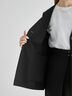 麻調バックオープンジレ（セットアップ可）《2025summer catalog item》（ブラック/モカ）｜Te chichi（テチチ）通販