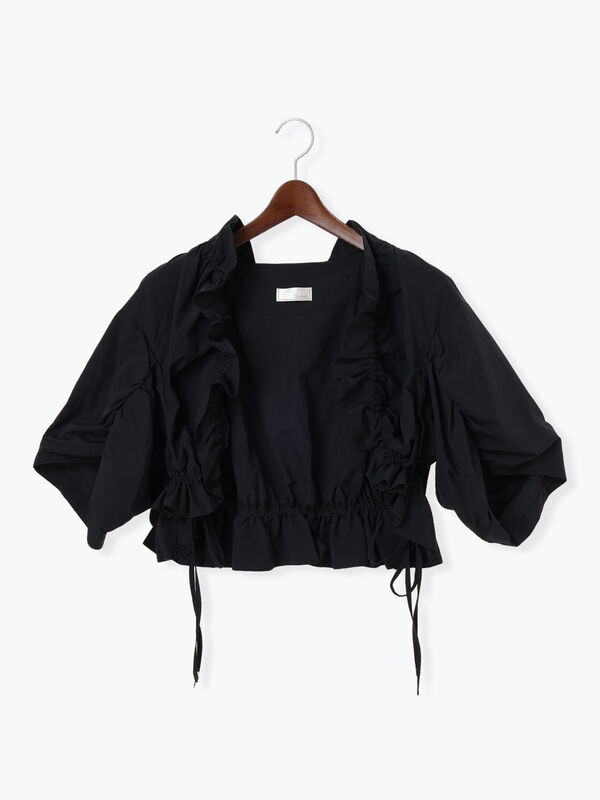 希少　tricot COMME des GARCONS ギャザー　羽織　ボレロ 希少 tricot COMME des GARCONS ギャザー 羽織 ボレロ トップス