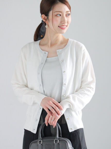 カーディガン(ホワイト/白系)｜Te chichi（テチチ）公式通販