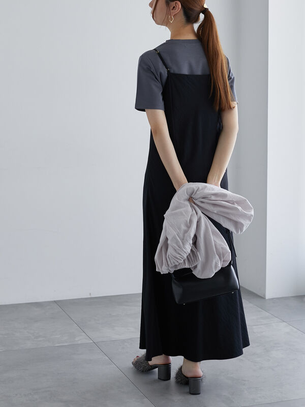 【新品未使用】cccmalie ワンピース セール】 前後2WAYフィブリルキャミワンピース《2025summer catalog