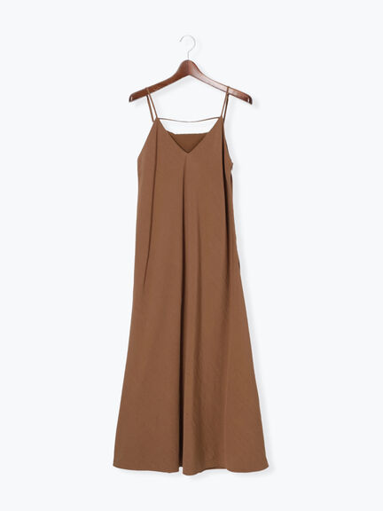 前後2WAYフィブリルキャミワンピース《2025summer catalog item》（ブラック/ブラウン）｜Te chichi（テチチ）通販
