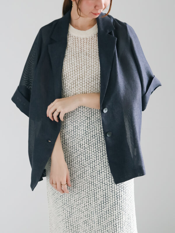 24SS メッシュハーフスリーブジャケット Sonny Label｜メッシュハーフスリーブジャケット | Rakuten