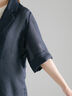 【松井愛莉着用】メッシュハーフスリーブジャケット《2025summer catalog item》（ブラウン/ネイビー）｜Te chichi（テチチ）通販