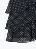 【松井愛莉着用】ドットシャーリングキャミブラウス（セットアップ可）（ブラック/ブラウン）｜Te chichi（テチチ）通販