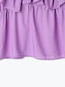 ラッフルフリルブラウス《2025summer catalog item》（オフホワイト/ブラック/パープル）｜Te chichi（テチチ）通販