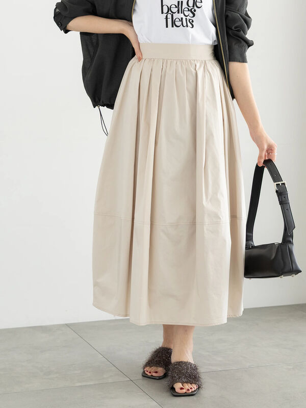 ボリュームコクーンスカート《2025summer catalog item》（ベージュ）｜Te chichi（テチチ）通販