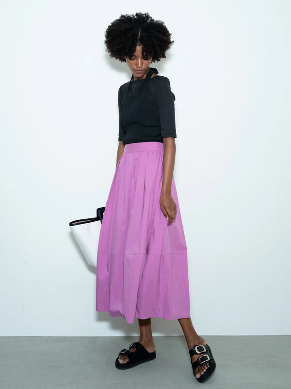 セール】 ボリュームコクーンスカート《2025summer catalog item