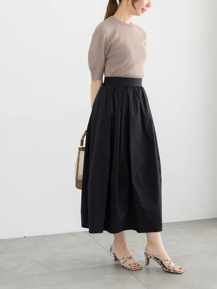 ボリュームコクーンスカート《2025summer catalog item》（ブラック/ピンク/ベージュ）｜Te chichi（テチチ）通販