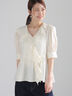 ラッフルフリルアシメブラウス《2025summer catalog item》（オフホワイト）｜Te chichi（テチチ）通販
