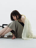 【松井愛莉着用】ラミー2WAYオーバーシャツ（イエロー）｜Te chichi（テチチ）通販