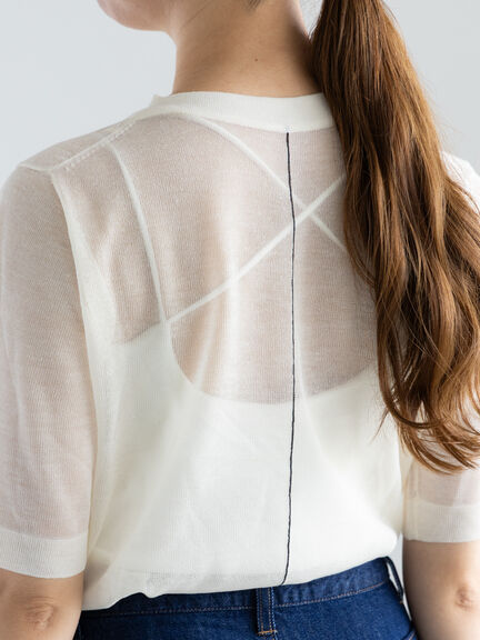 8YARDS. スリーブトックハーフスリーブ XL 8YARDS / Tagline Nosleeve