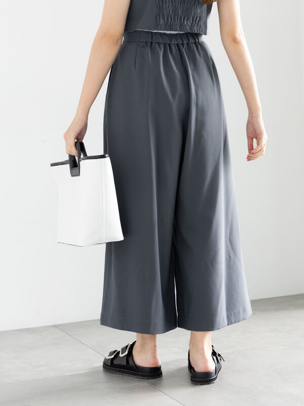 【美品】d.i.a カーキ チェーン付き ガウチョパンツ 楽天市場】ガウチョパンツ 3色選べる ワイドパンツ キュロット