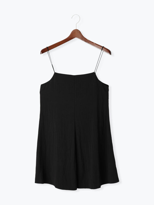 Mimi　ブラック　２つ セール】 起毛レース前後2WAYキャミブラウス（ブラック/ブラウン